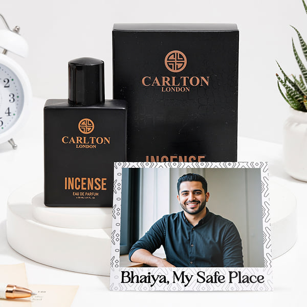 Personalized Bhai Dooj Perfume Gift for Brother
