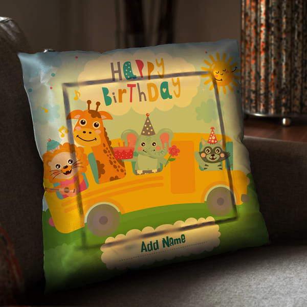 Personalized Birthday Cushion