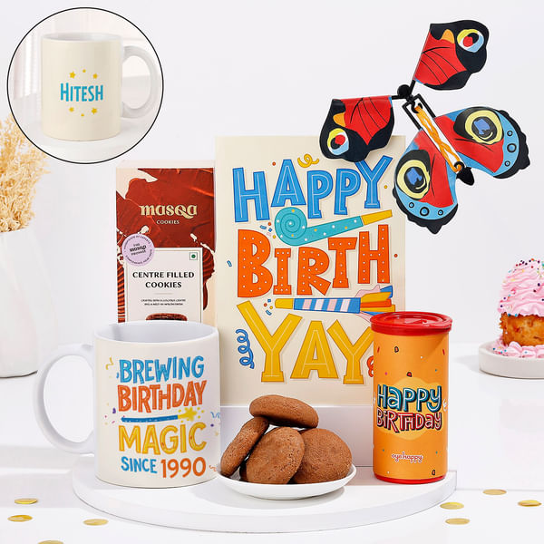 Personalized Birthday Magic Hamper For Him