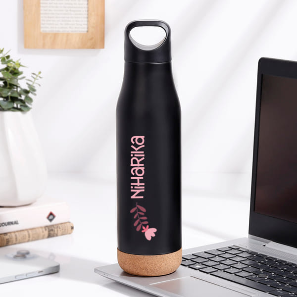 Personalized Black Edition Water Bottle