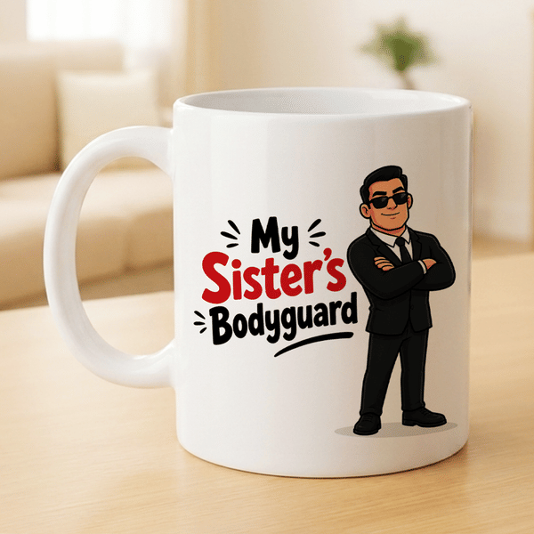 Personalized Bodyguard Bhai Mug