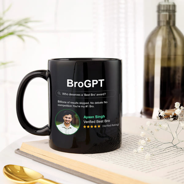 Personalized BroGPT Coffee Mug