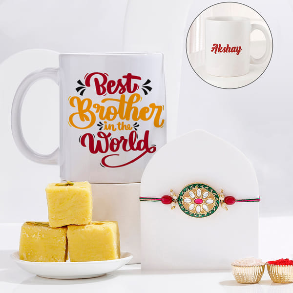 Personalized Brothers Rakhi Hamper