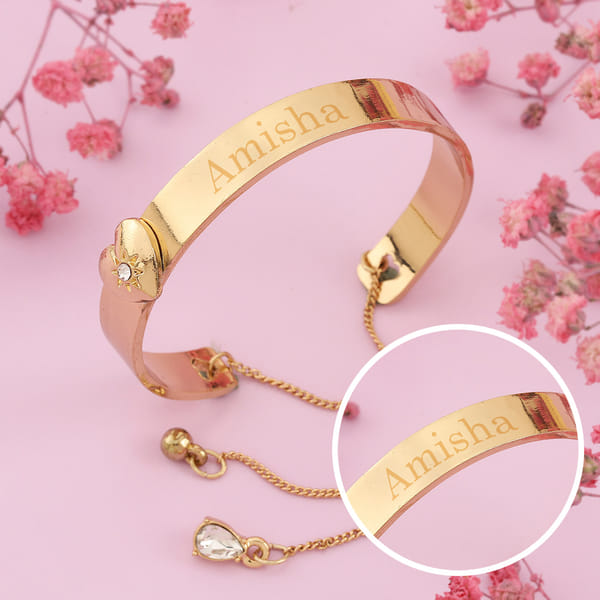 Personalized Cuff Bracelet for Girls
