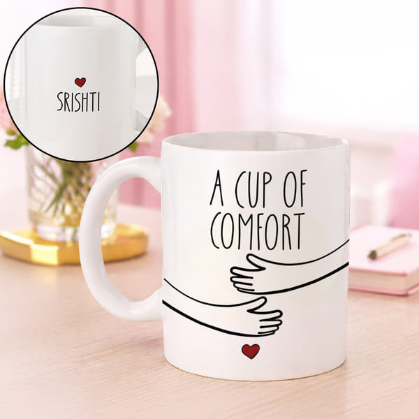 Personalized Cup of Comfort Mug