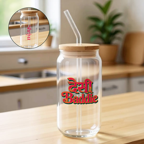 Personalized Desi Baddie Tumbler