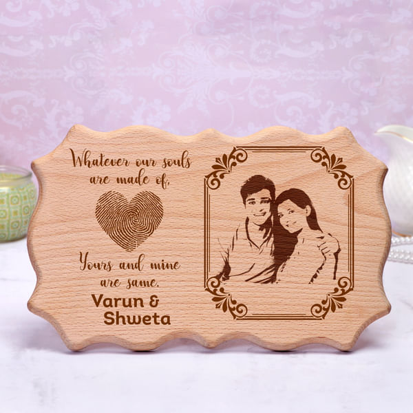 Personalized Designer Wooden Photo Frame