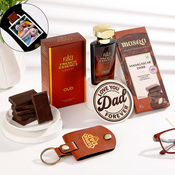 Personalized Elegant Father's Day Gift Hamper
