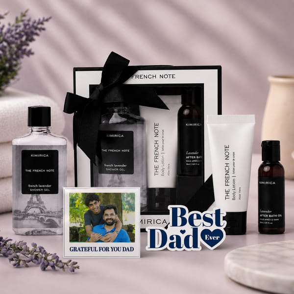 Personalized Everyday Pamper Hamper for Dad