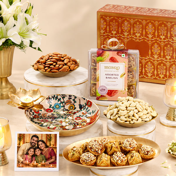 Personalized Family Celebration Diwali Hamper