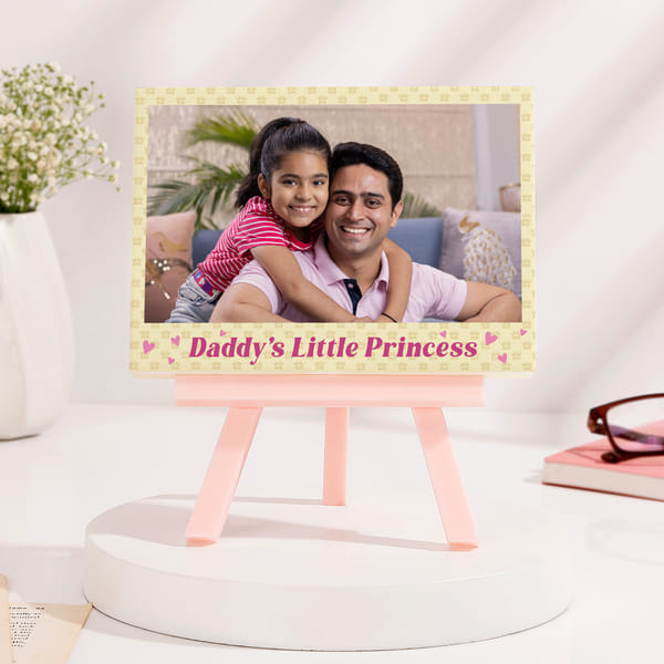 Personalized Father's Day Canvas for Daughter