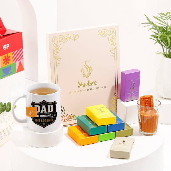 Personalized Father's Day Chai Break Hamper