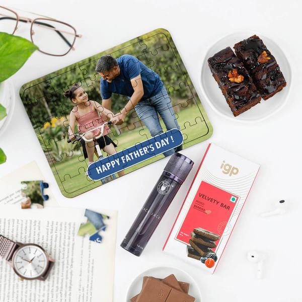 Personalized Father's Day Delight Hamper