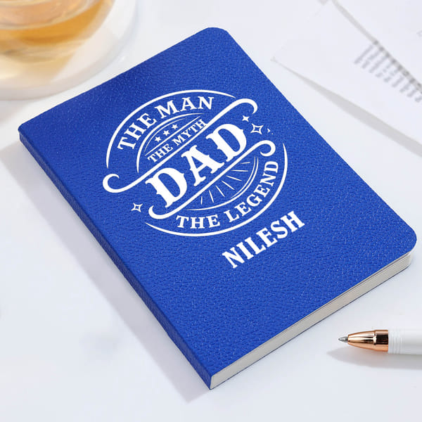 Personalized Father's Day Notebook