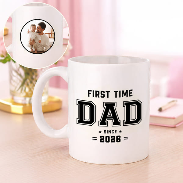 Personalized First Time Dad Mug for Father's Day