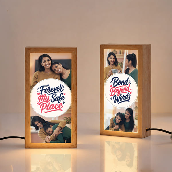 Personalized Forever Friends Double Sided LED Glow Frame