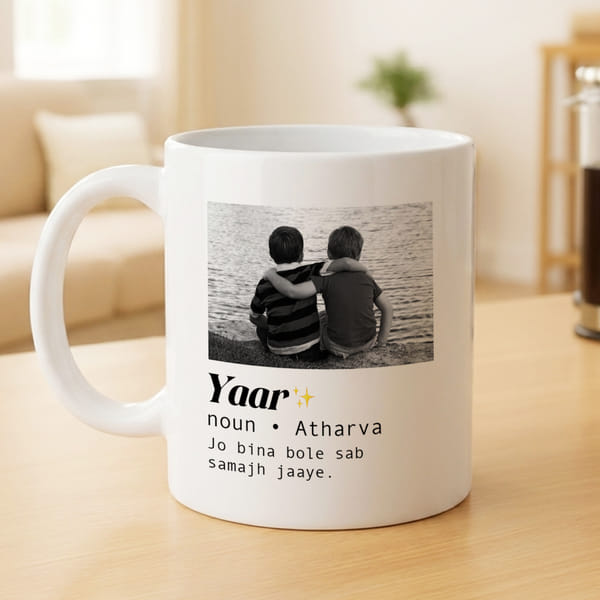Personalized Forever Yaar Mug