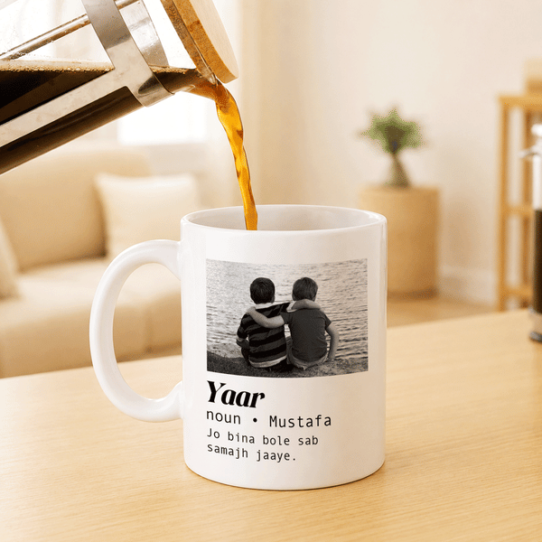 Personalized Forever Yaar Mug