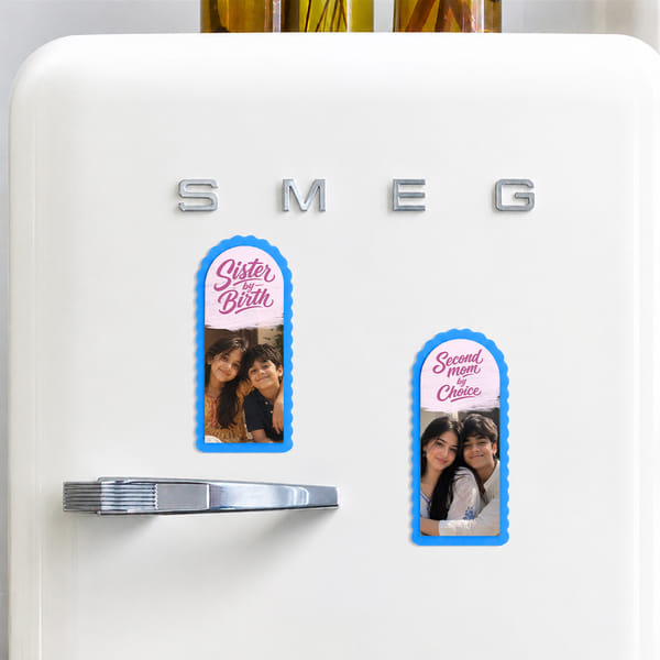 Personalized Fridge Magnet For Sister