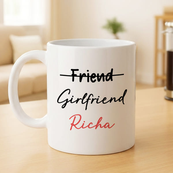 Personalized Girlfriend Coffee Mug