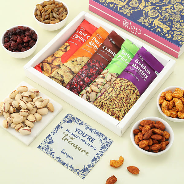 Personalized Healthy Hamper for Daughter