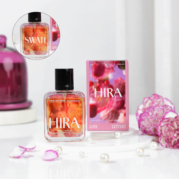 Personalized HIRA Love Letters Perfume for Woman -50ml