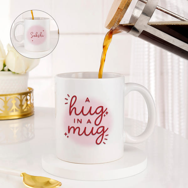 Personalized Hug In A Mug