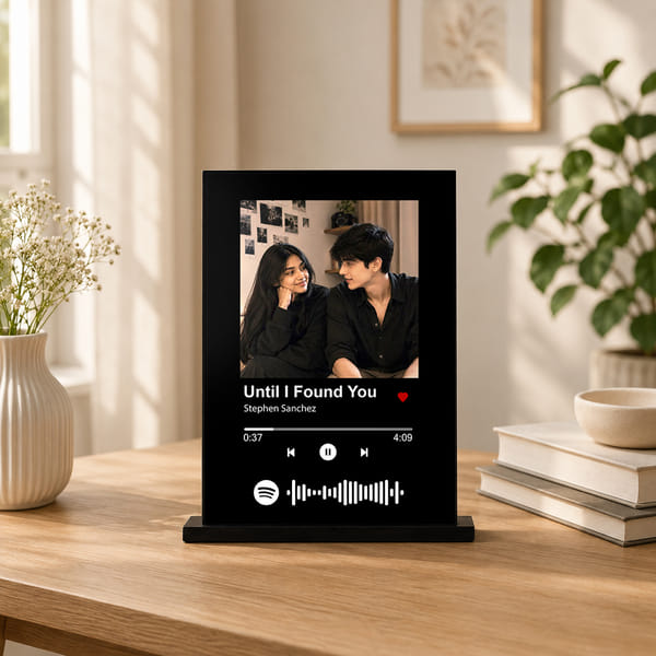 Personalized I Found You Spotify Photo Frame