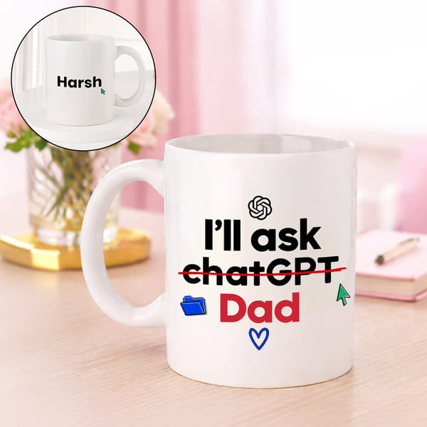 Personalized I'll Ask Dad Mug for Father's Day