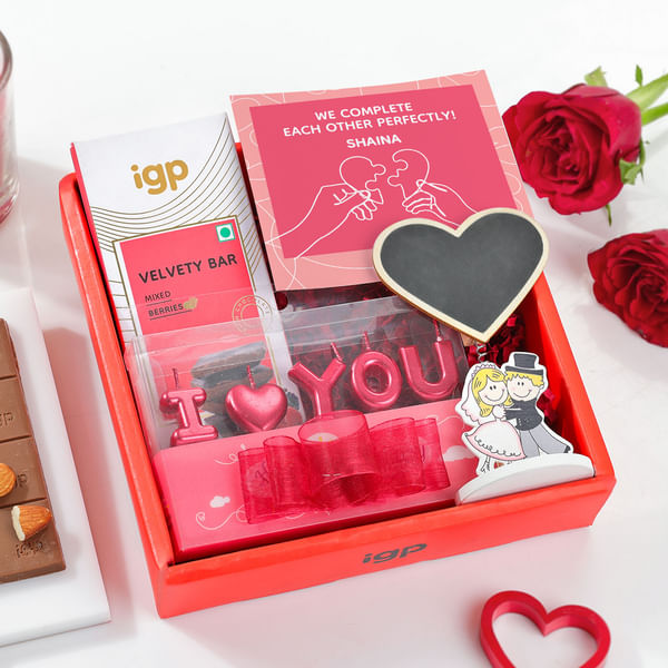 Personalized I Love You Hamper