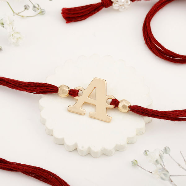 Personalized Initial Rakhi