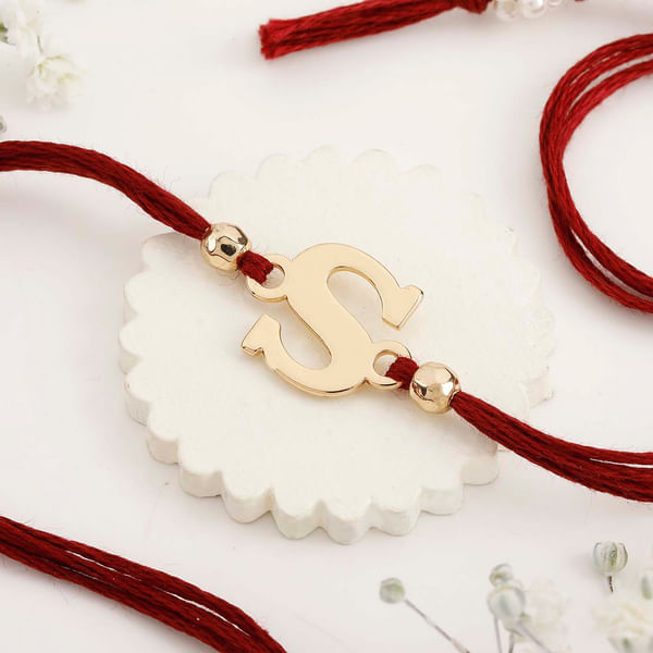 Personalized Initial Rakhi