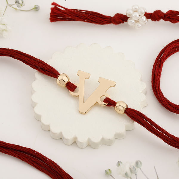 Personalized Initial Rakhi