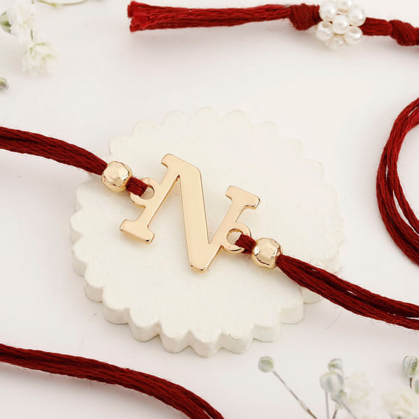 Personalized Initial Rakhi