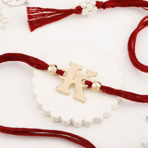 Personalized Initial Rakhi