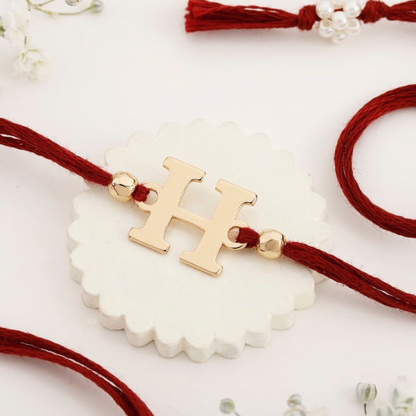 Personalized Initial Rakhi