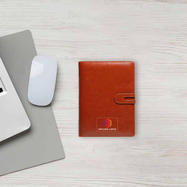 Personalized iSlate Diary Organiser - Brown