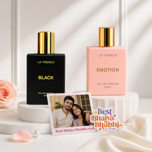 Personalized La French Fragrances for Rakhi - Set of 2