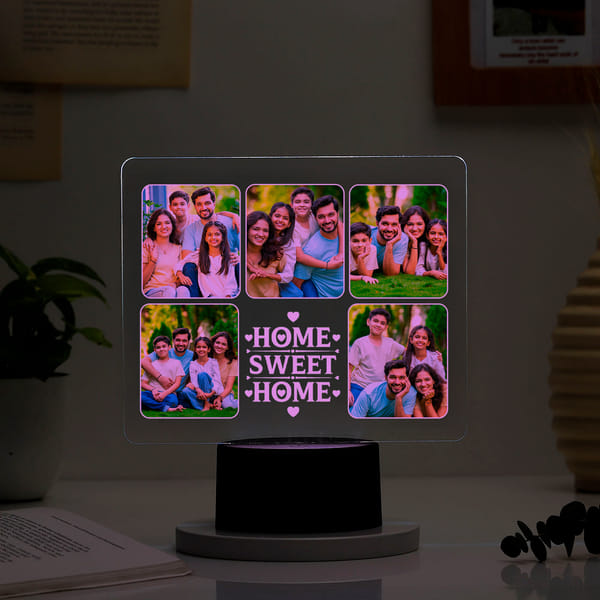 Personalized LED Acrylic Family Photo Frame