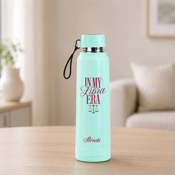 Personalized Libra Era Stainless Steel Water Bottle