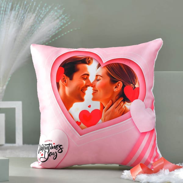 Personalized Love Cushion Valentine's Day Gift