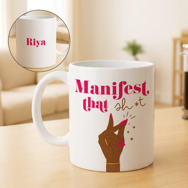 Personalized Manifest Coffee Mug