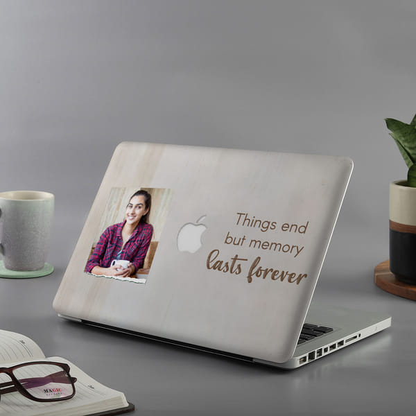 Personalized Minimalist Laptop Skin
