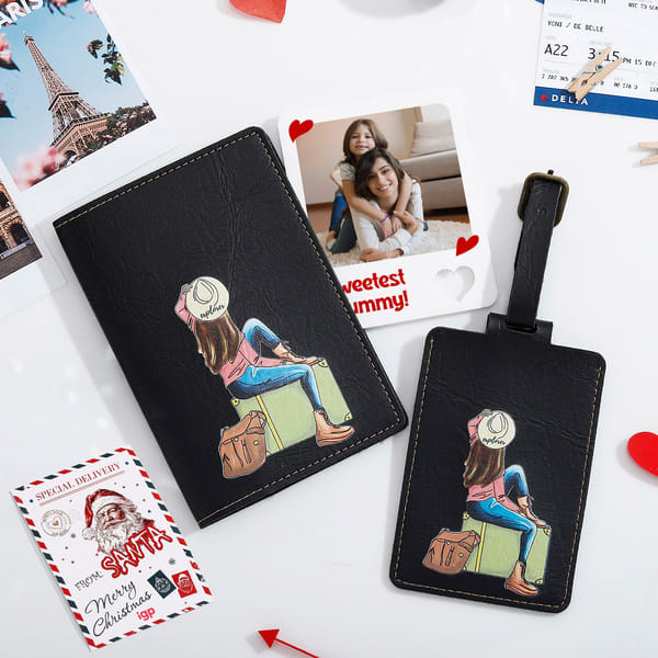 Personalized Mom's Travel Essentials Secret Santa Gift