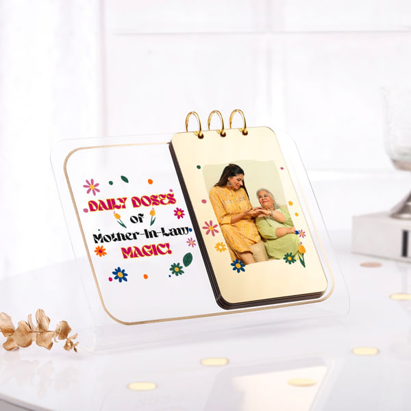 Personalized Mother-in-Law Magic Moments Calendar