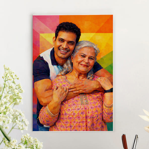 Personalized Mother's Day A3 Canvas Frame