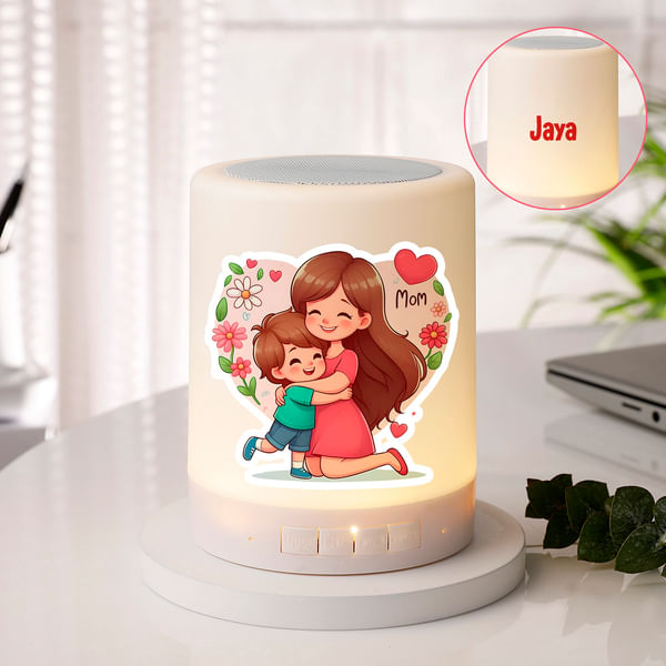 Personalized Mother's Love Smart Touch Bluetooth Lamp Speaker