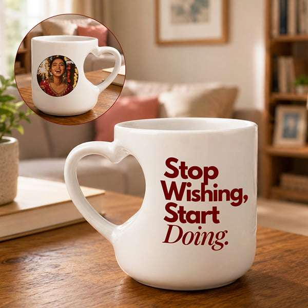 Personalized Motivational Photo Mug