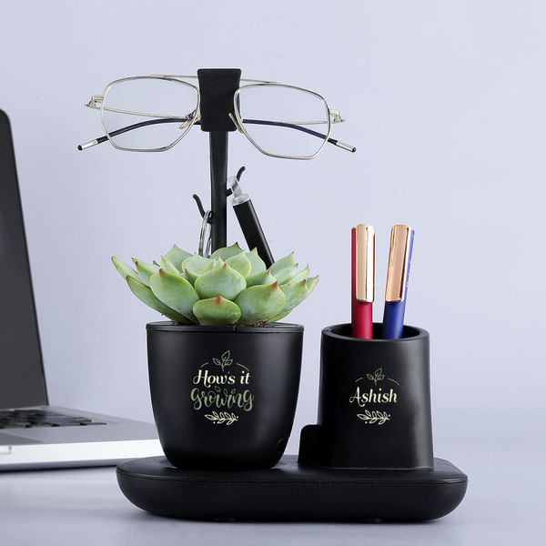 Personalized Multifunctional Desk Organizer