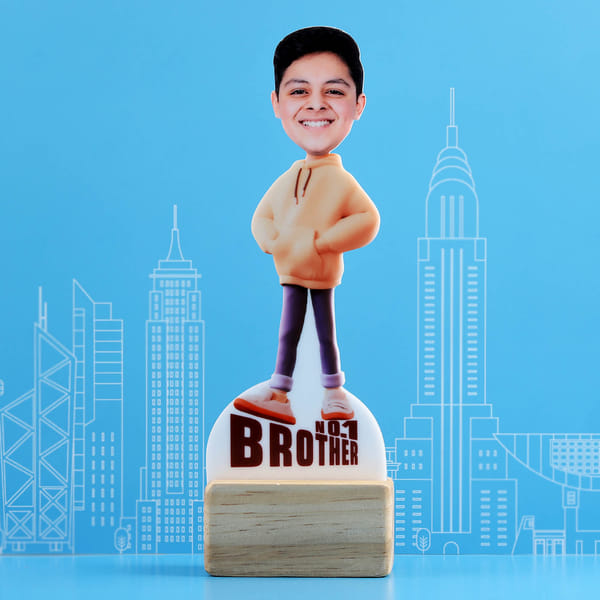 Personalized No. 1 Brother Caricature